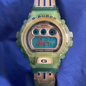 ☆★即決有★☆限定WCCS ELマンタ DW-6900 G-SHOCK世界サンゴ礁保護協会モデル DW-6900WCグリーン スケルトン DW-6900 三つ目 Gショック★