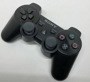 PS3 コントローラー 純正 黒 ブラック ディアルショック3 DUALSHOCK3 SIXAXIS アルコール消毒済