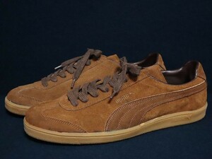 デッドストック 70s スペイン製 PUMA HOBBY SUEDE ビンテージ オールド プーマ スウェード ブラウン 茶 サイズ 10 // CLYDE クライド