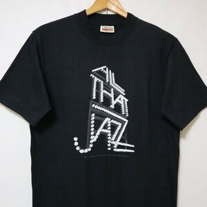 デッドストック 1979年 USA製 ALL THAT JAZZ ビンテージ 70s 映画 ムービー オールザットジャズ Tシャツ US- M サイズ シングルステッチ //