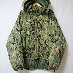 ショート丈 2010年 pcu level7 AOR2 jacket type1 米軍 実物 特殊部隊 シールズ HALYS sekri デジタルカモ モンスター パーカー LARGE L //