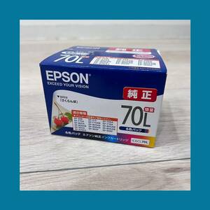 EPSON (エプソン )さくらんぼ IC6CL70L 純正インクカートリッジ 6色パック