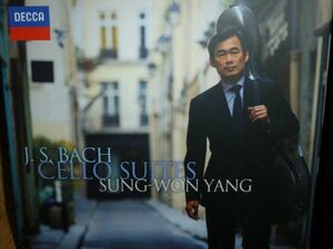 【DVD付き】 ヤン・スンウォン(Sung-Wang Yang) バッハ 無伴奏チェロ組曲全曲 DECCA輸入盤2枚組