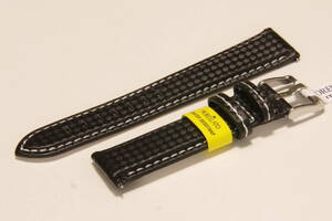 【送料無料】20mm幅 モレラート BIKING（バイキング） 黒/白ステッチ　簡単装着のクリッカー仕様