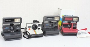 ポラロイドカメラ Polaroid 636 1000 600 COOL CAM クールカム　ピンク まとめ売り ジャンク品