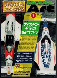 【モデルアート 2010年7月号No.800 アイルトン・セナの歴代F1マシン】ウィリアムズFW16*マクラーレンMP4/5