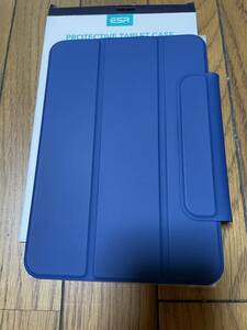 ESR iPad mini6 カバーケース ネイビーブルー