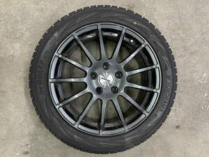 ホイールセット　Ｗｅｄｓ製　スタッドレスタイヤ　ヨコハマタイヤ ice GUARD７０　アイスガード IG７０　225/45R17 ゴルフ　GTI　ほぼ新品