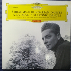 J.Brahms.8　Hungarian Dances A.Dvorak.5　Slavonic dances ブラームス　レコードLP中古