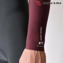 限定1着！新品！1円～最低落札なし！RIP CURL リップカールウェットスーツ メンズ 3×2mm バックジップ インナーバリア付 フルスーツ【Ｍ】_画像6