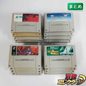 gH626a [動作未確認] SFC スーファミ ソフト 悪魔城ドラキュラ ヴァルケン ゼルダの伝説 神々のトライフォース 他多数 | ゲーム X