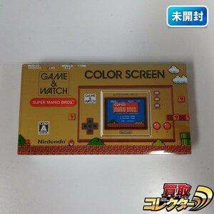 gH601a [未開封] ゲーム&ウォッチ カラースクリーン スーパーマリオブラザーズ / ゲームウォッチ | X