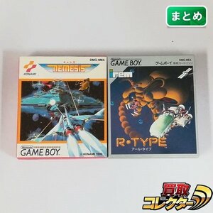 gH667a [箱説有] GB ゲームボーイソフト ネメシス NEMESIS アールタイプ R-TYPE 計2点 | X