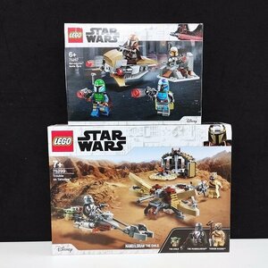 mF284b [未開封] LEGO レゴ STARWARS 75267 マンダロリアン バトルパック 75299 タトウィーンの戦い | ホビー H