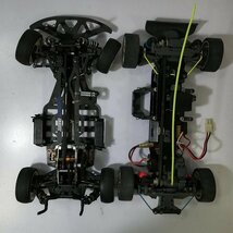 mBM976c [ジャンク] 1/10 電動RC シャーシ まとめ タミヤ TA03R ベルトドライブ 4WD HPI RS4 PRO | ラジコン T_画像2