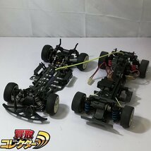 mBM976c [ジャンク] 1/10 電動RC シャーシ まとめ タミヤ TA03R ベルトドライブ 4WD HPI RS4 PRO | ラジコン T_画像1