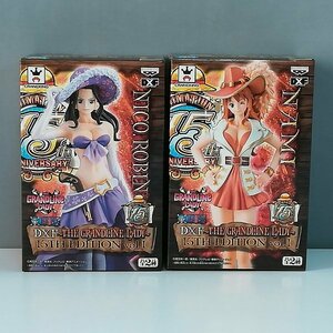 mL571a [未開封] ONE PIECE DXF THE GRANDLINE LADY 15TH EDITION vol.1 ナミ ロビン | ワンピースフィギュア T