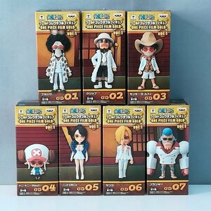 mL568a [まとめ] ワールドコレクタブルフィギュア ONE PIECE FILM GOLD vol.1 全7種 | ワンピースフィギュア U