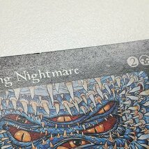 sA039o [人気] MTG 繰り返す悪夢 Recurring Nightmare エクソダス EXO 黒 R レア 英語版 計2枚_画像10