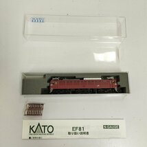 mP436a [人気] KATO Nゲージ 3066-3 EF81 電気機関車 一般色 敦賀運転派出 | 鉄道模型 H_画像3