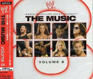 ■ WWE ( ワールド・レスリング・エンタテインメント ) プロレス [ THE MUSIC VOLUME 8 ] 新品 未開封 CD 送料サービス ♪