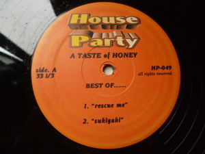 A Taste Of Honey / Best Of... 最高名曲収録 Rescue Me / Boogie Oogie Oogie (12&#34; Remix) / Sukiyaki 収録　試聴