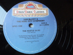 Van McCoy / The Hustle 最高名曲 DISCO CLASSIC 12 Love Is The Answer / Soul Cha Cha 収録　試聴