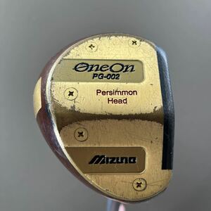 高級パークゴルフクラブ MIZUNO OneOn PG-102 グラファイトシャフトオリジナル ミズノ右利き 北海道幕別町IPGA認定 ソフトケース付き