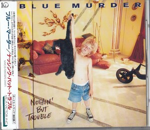 BLUE MURDER / NOTHIN' BUT TROUBLE ブルー・マーダー / ナッシング・バット・トラブル 国内盤帯付 (JOHN SYKES)