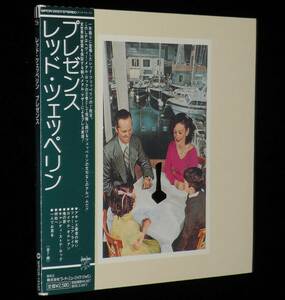 【CD紙ジャケ】レッド・ツェッペリン　プレゼンス　帯付/結成40周年記念UK盤仕様