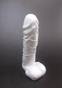  男根　石膏像 彫刻 オブジェ 美術品 西洋 デッサン像 彫刻 アート 置物
