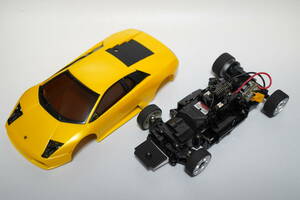 KYOSHO Mini-Z MR-03 MM 2.4GHz ASF シャシー ランボルギーニ ムルシエラゴ ボディ セット 京商 ミニッツ ミニッツレーサー