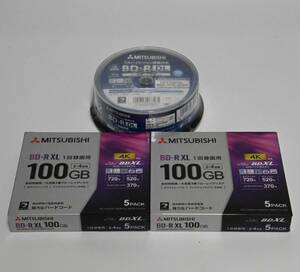 未開封品★BD-R XL 100GB 10枚／BD-R DL フルハイビジョン対応 20枚★