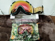 19-20 SMITH ゴーグル I/O スペアレンズ ソフトケース付 スミス グラトリ パウダー ラントリ ジブ カービング OAKLEY DICE DRAGON SWANS_画像1