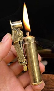  great popularity brass hand made machine sliding put on fire weight feeling oil lighter safety lock attaching highest . work world among new goods 