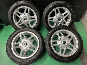 ★中古　MINI純正　スタッドレスタイヤ　ホイール　セット　195/55R16　ミニ純正　2019年製　ミニクーパー　BMWミニ　