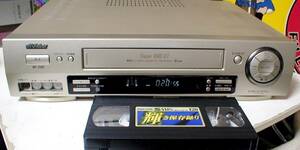 Victor HR-S100 HiFi S-VHS Video Recorder 動作OK！ ビデオはビクター ハイファイ ビデオデッキ