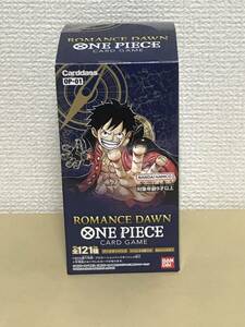 ONE PIECE ワンピース カードゲーム ROMANCE DAWN ロマンスドーン 1BOX テープ未開封