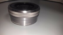 SONY、E16-50㎜、F3.5-5.6PZ, シルバーSELP1650、ミラーレス一眼レフ用標準ズームレンズ　Eマウントレンズ_画像8