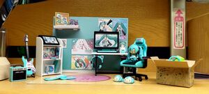 初音ミク　ガレージセット