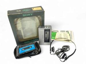 12E2★SONY/ソニー★ WALKMAN ウォークマン（WM-7）ポータブルカセットプレーヤー カセットウォークマン