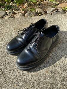 Dr. Martens 3ホール レザー シューズ 革靴 ドクターマーチン 27cm 中古 レオン ドレスシューズ 