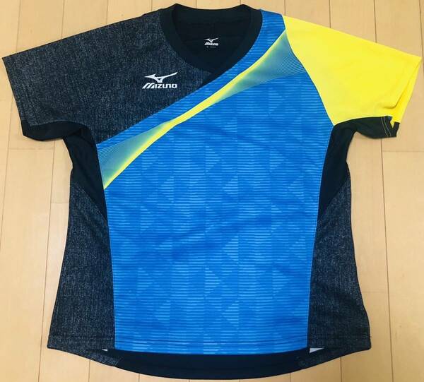 【送料無料】【即決】【USED】Mizuno/卓球シャツ/L/レディースサイズ/231224