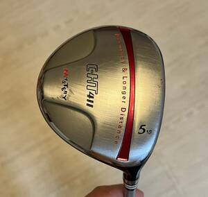 【美品 5W】ミステリー MYSTERY GOLF/C-HT411/5W/18度 Speeder EVOLUTION Ⅵ(6) FW 70-S