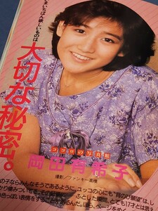 アイドル情報誌　Dunk　ダンク　1985年5月号　石川秀美　岡田有希子　斉藤由貴　本田美奈子　松田聖子　セイントフォー　小泉今日子