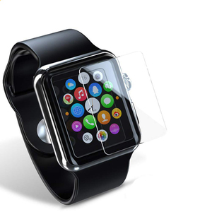 2枚セット 41mm Apple Watch 強化 ガラス フィルム アップル ウォッチ 41ミリ 液晶 画面 保護 シール シート Glass Film スクリーン 9H