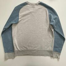 RRL “Indigo Freedom Sleeve Sweat” L フリーダム スリーブ ラグラン スウェット インディゴ ヴィンテージ Ralph Lauren_画像5