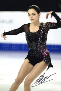 ☆SALE☆ エフゲニア・メドベージェワ 直筆サインフォト フィギュアスケート Evgenia Medvedeva