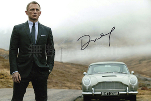 ☆SALE☆ ダニエル・クレイグ 直筆サインフォト 007 ジェームズ・ボンド Daniel Craig