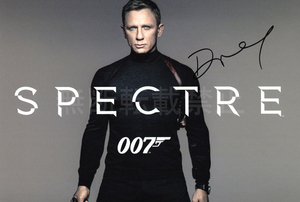 ☆SALE☆ ダニエル・クレイグ 直筆サインフォト 007 ジェームズ・ボンド Daniel Craig